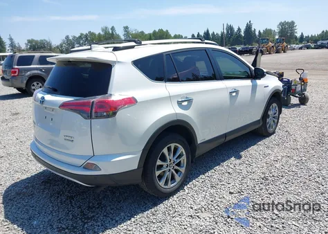 2016 Toyota Rav4 Hybrid Limited from USA, damaged, VIN JTMDJREV1GD020574